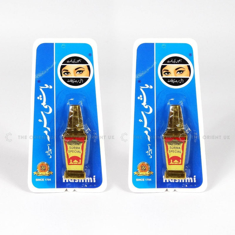2x Hashmi Black Eyeliner Kajal Surma Kuhl Original 12gm