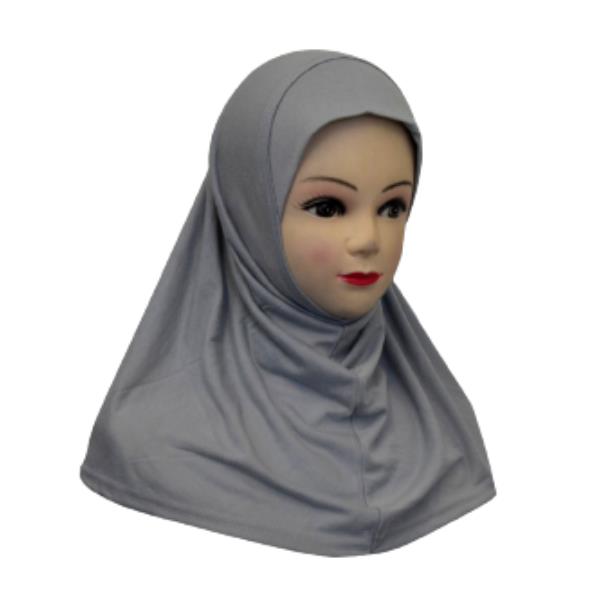 Girls Hijab Head Scarf Burqa Scarves Cotton Burka Pray Muslim Mosque Kids Islam