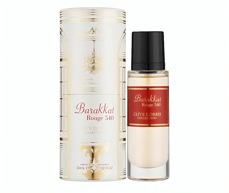 Barakkat Rouge 540 White Clive Dorris Eau De Parfum 30ml by Fragrance World