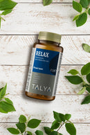 Relax Dietary Supplement 60 Capsule Herbal Mix by Talya