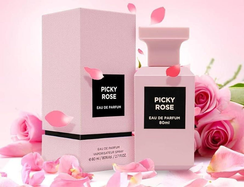 Picky Rose Eau De Parfum 80ml by Fragrance World