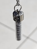 Ayat ul Kursi Glass Tube Necklace Pendant  Taweez