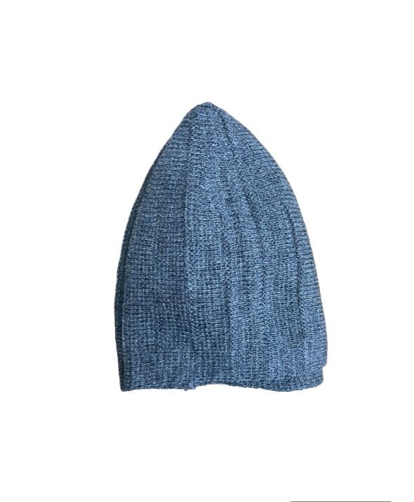 Plain Stretchy Knit Fluffy Premium Quality Men's Hat Topi Kufi