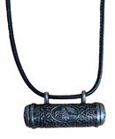 Ayat ul Kursi Silver Amulet Necklace Pendant Islamic Muslim Religious