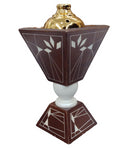Bakhoor Burner Set Oil Incense Bakhour Turkish Handmade Wooden