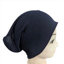 Ladies Bone Bonnet Cap Tie Tube Under Hijab Scarf Band Hat Chemo Girls Women
