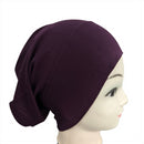 Ladies Bone Bonnet Cap Tie Tube Under Hijab Scarf Band Hat Chemo Girls Women