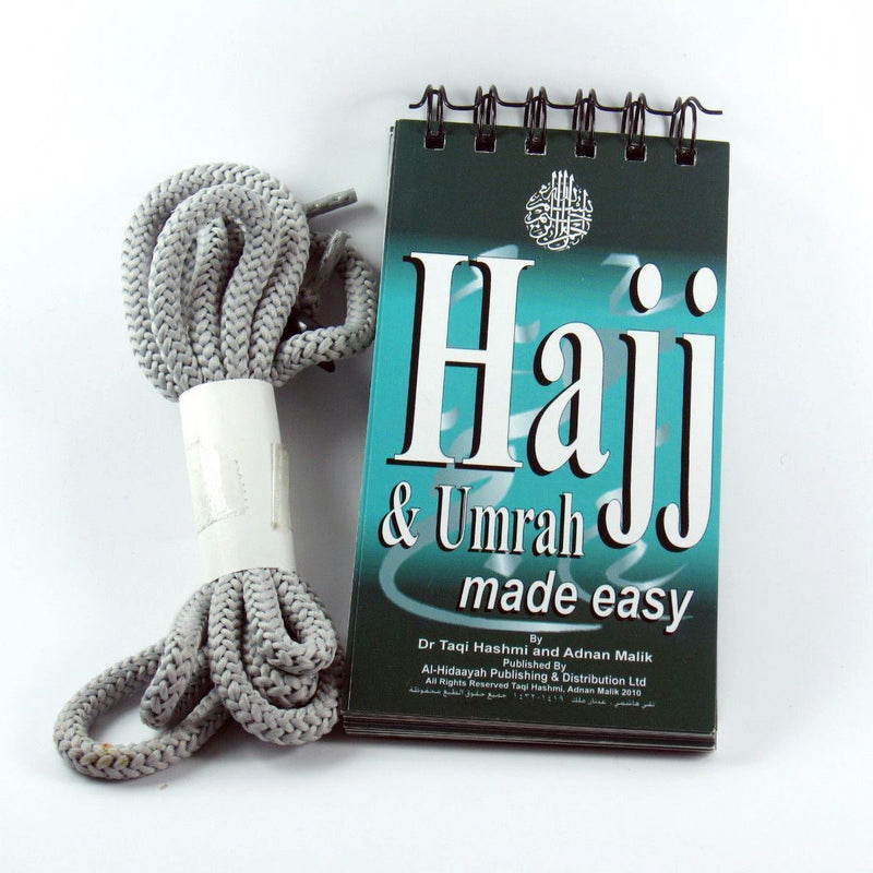 Hajj & Umrah Made Easy Instruction Booklet with Lace Guide Pilgrimage Book