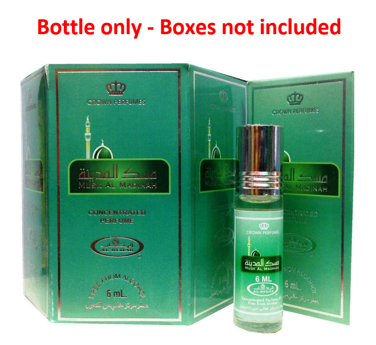 6x6ml Musk al Madinah Al Rehab Perfume Roll On Fragrance Oil Alcohol Free Halal
