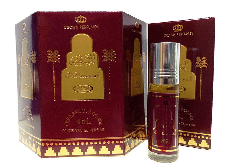 6x6ml Al Sharqia Al Rehab Genuine Perfume Roll On Fragrance Alcohol Free Halal
