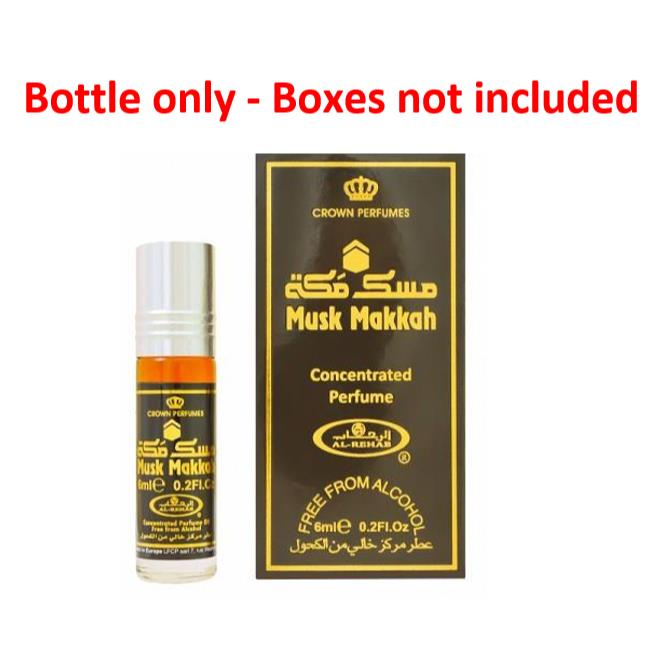 1x6ml Musk Makkah Al Rehab Genuine Perfume Fragrance Oil Alcohol Free Halal