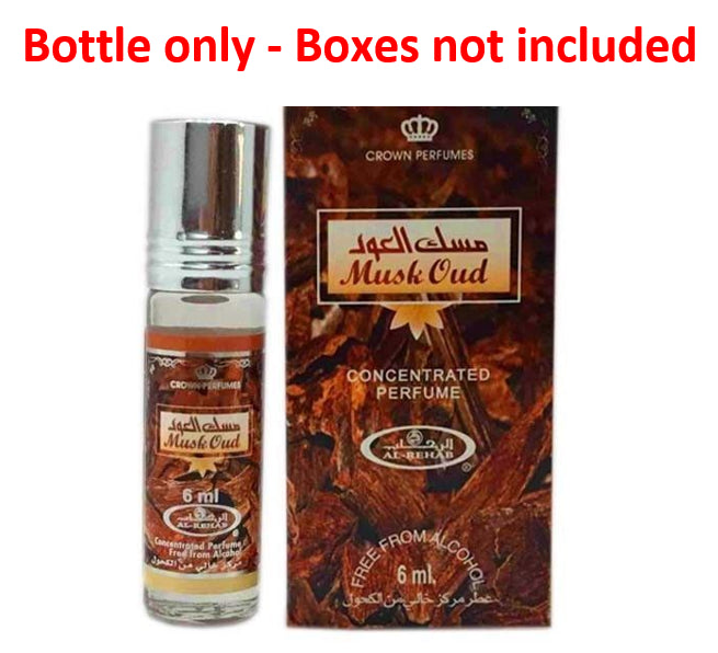 1x6ml Musk Oud Al Rehab Genuine Perfume Roll On Fragrance Alcohol Free Halal