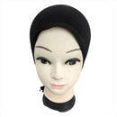 Ladies Bone Bonnet Cap Tie Tube Under Hijab Scarf Band Hat Chemo Girls Women