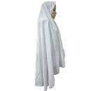 Ladies Large Burqa Hijab Cotton Salah Namaz Mosque Pray Scarf Adult Women Umrah