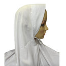 Ladies Large Burqa Hijab Cotton Salah Namaz Mosque Pray Scarf Adult Women Umrah