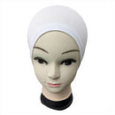 Ladies Bone Bonnet Cap Tie Tube Under Hijab Scarf Band Hat Chemo Girls Women