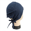 Ladies Bone Bonnet Cap Tie Tube Under Hijab Scarf Band Hat Chemo Girls Women