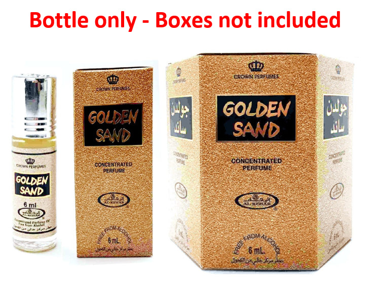 12x6ml Golden Sand Al Rehab Genuine Perfume Fragrance Alcohol Free Halal