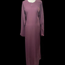 Ladies Nida Abaya Jilbab Jubba Jabba Dress Thobe Black Coloured Maxi Women