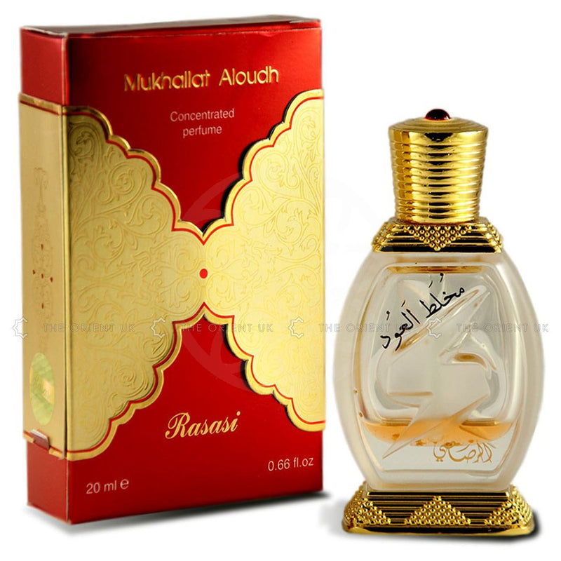 20ml Mukhallat Al Oudh Rasasi Arabian Fragrance Perfume Oil Alcohol Free