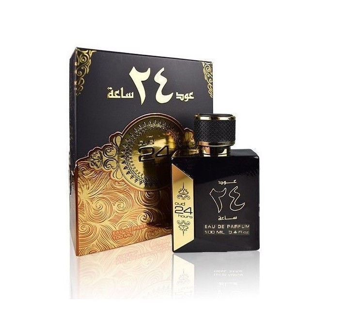 100ml Oud 24 Hours Perfume Spray Amber Fruity Unisex Fragrance