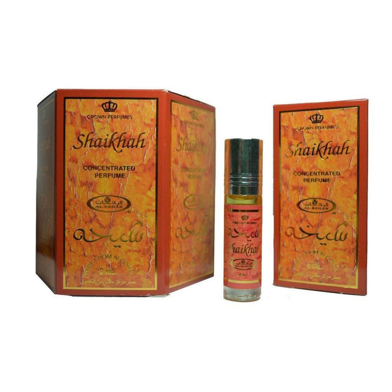 Al Rehab Shaikha 12 x 6ml Perfume for Men Women Genuine Authentic Original Roll On Attar Fragrance - The Orient