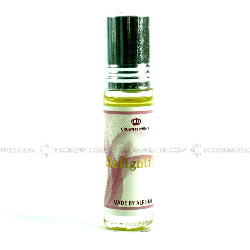 1x6ml Delightful Al Rehab Genuine Perfume Roll On Fragrance Alcohol Free Halal