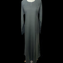 Ladies Nida Abaya Jilbab Jubba Jabba Dress Thobe Black Coloured Maxi Women