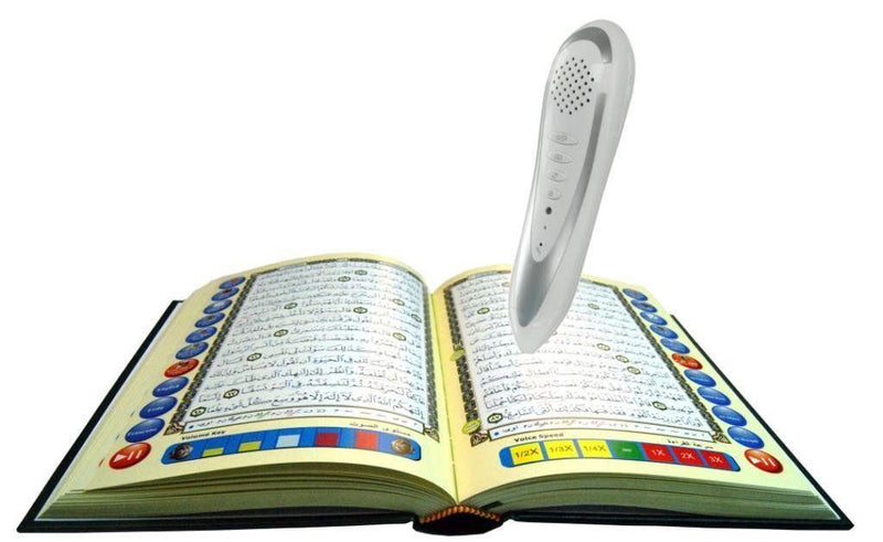 Digital Quran Reading Pen 8GB Colour Coded Qur'an + Extras Gift Islam Hajj