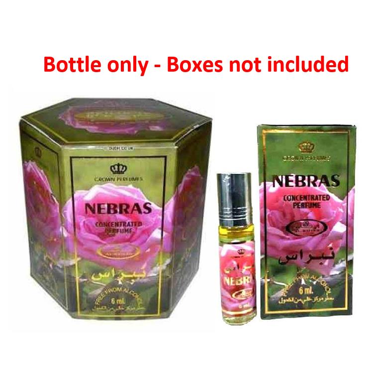 12x6ml Nebras Al Rehab Genuine Perfume Roll On Fragrance Oil Alcohol Free Halal
