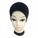 Ladies Bone Bonnet Cap Tie Tube Under Hijab Scarf Band Hat Chemo Girls Women