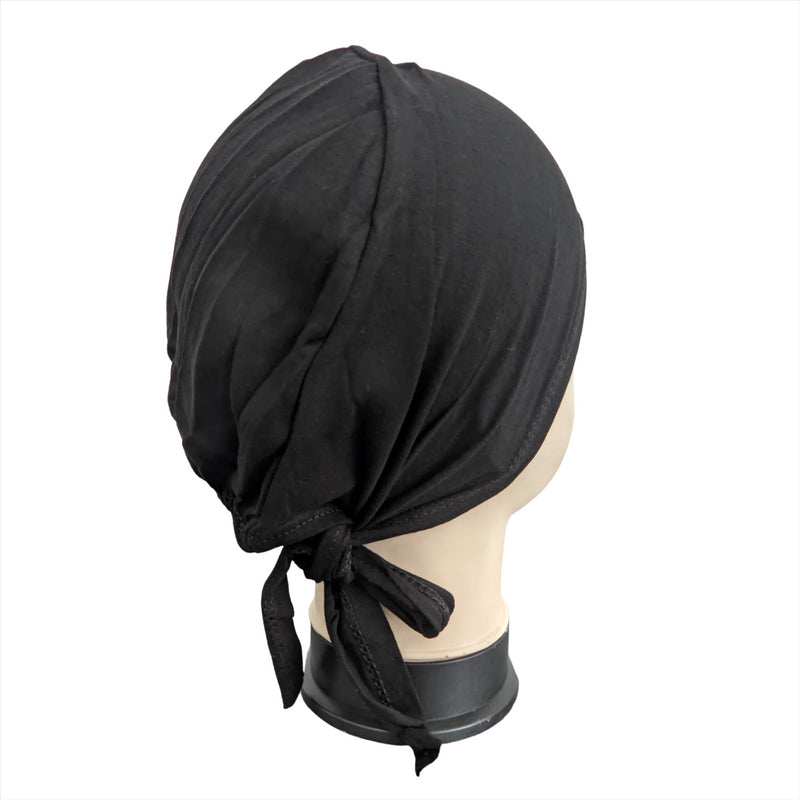 Ladies Bone Bonnet Cap Tie Tube Under Hijab Scarf Band Hat Chemo Girls Women