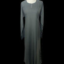 Ladies Nida Abaya Jilbab Jubba Jabba Dress Thobe Black Coloured Maxi Women