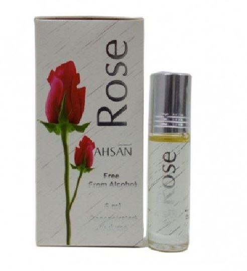 6x6ml Rose by Ahsan Genuine Perfume Roll On Fragrance Oil Alcohol Free Halal