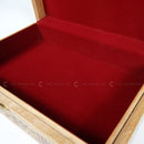 Engraved Wooden Mosaic Jewellery Trinket Box Gift Handmade Inlaid 23x32cm