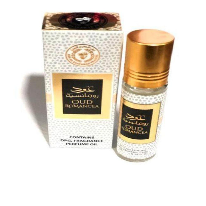 Oud Romancea 10ml Perfume Oil Attar Woody Oudh Musky Spicy Roll On Men Women - The Orient