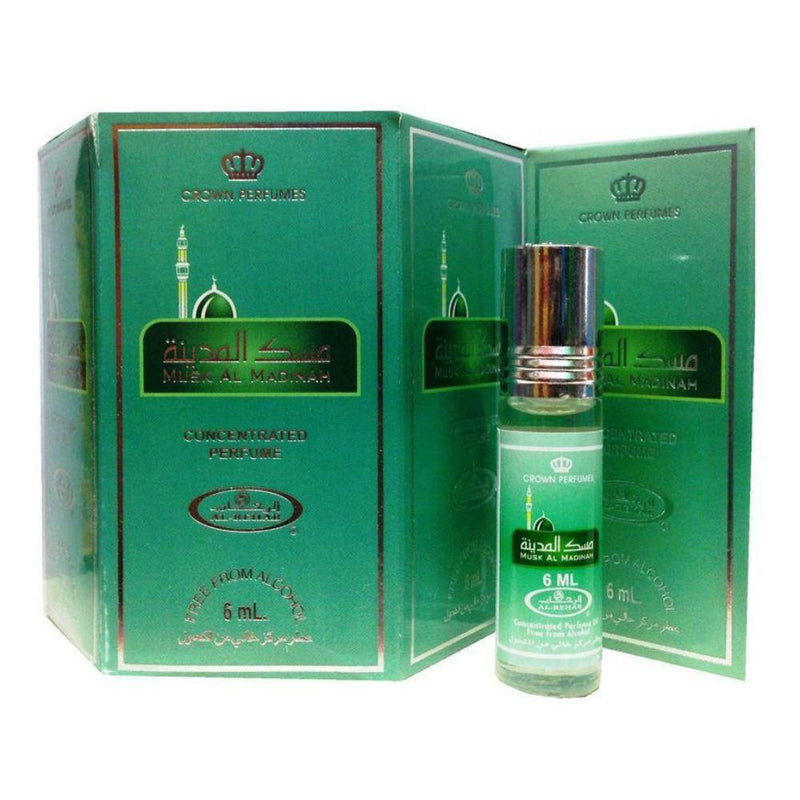 Musk Madinah 12 x 6ml Perfume Genuine Authentic Roll On Attar Fragrance - The Orient