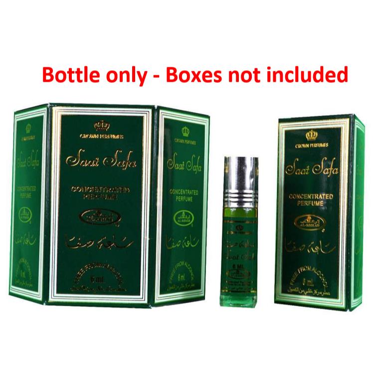 6x6ml Saat Safa Al Rehab Genuine Perfume Roll On Fragrance Alcohol Free Halal
