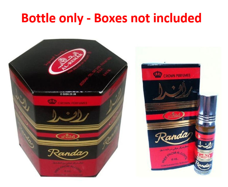 6x6ml Randa Al Rehab Genuine Perfume Roll On Fragrance Oil Alcohol Free Halal
