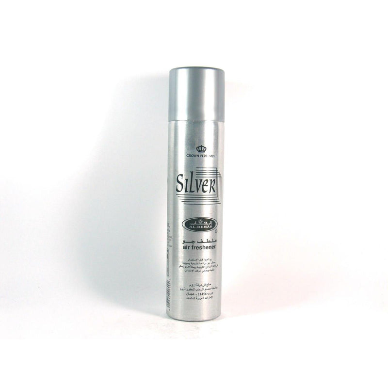 300ml Silver Al Rehab Air Freshener Arab Genuine Fragrance Incense Spray