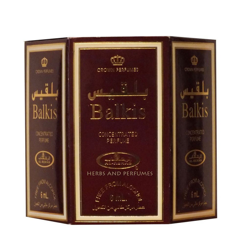 12x6ml Balkis Al Rehab Genuine Perfume Roll On Fragrance Oil Alcohol Free Halal