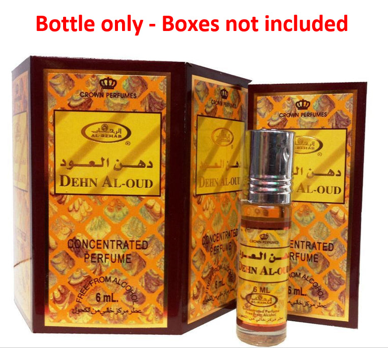 6x6ml Dehn Al-Oud Al Rehab Genuine Perfume Roll On Oil Fragrance Halal