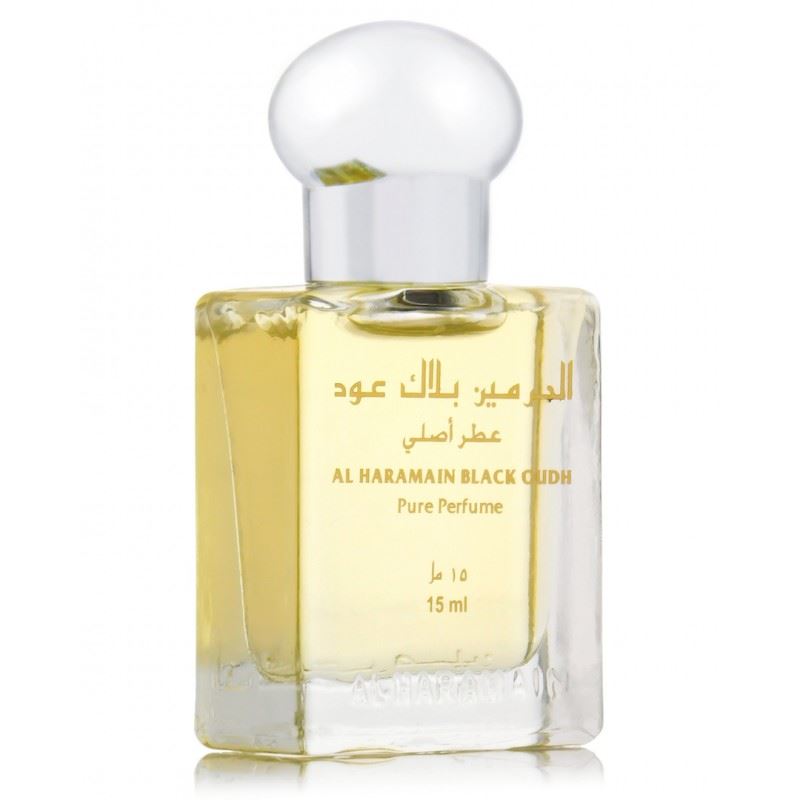 15ml Black Oudh Al Haramain Perfume Oil Fragrance Attar Unisex Gift Eid