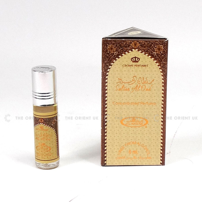 1x6ml Sultan al Oud Al Rehab Perfume Roll On Fragrance Oil Alcohol Free Halal