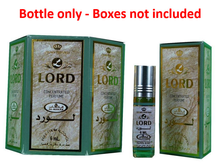 6x6ml Lord Al Rehab Genuine Perfume Roll On Fragrance Alcohol Free Halal