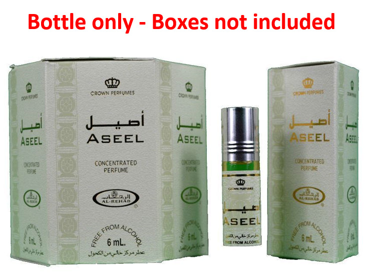 6x6ml Aseel Al Rehab Genuine Perfume Roll On Fragrance Alcohol Free Halal