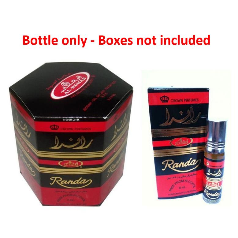 12x6ml Randa Al Rehab Genuine Perfume Roll On Fragrance Oil Alcohol Free Halal