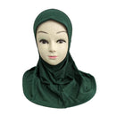 Girls Hijab Head Scarf Burqa Scarves Cotton Burka Pray Muslim Mosque Kids Islam