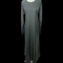Ladies Nida Abaya Jilbab Jubba Jabba Dress Thobe Black Coloured Maxi Women