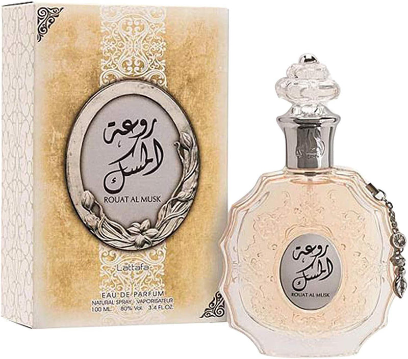 100ml Rouat Al Musk Lattafa Spray Perfume Women Gift Fragrance EDP